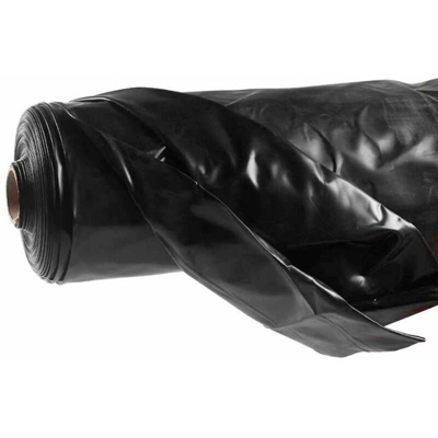 Verdemax telo in pvc per laghetto colore nero 150 mq rotolo da metri 6x25