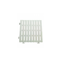 Doghe antiscivolo 1,2 m2 bianche (12 lastre) impermeabili in PVC 30 x 30 cm características