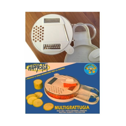 Grecoshop - Multigrattugia/Grattugia con coperchio e raccoglitore precio