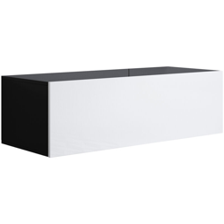 Mobile TV modello Luke H1 (100x30cm) colore nero e bianco - Nero/Bianco precio