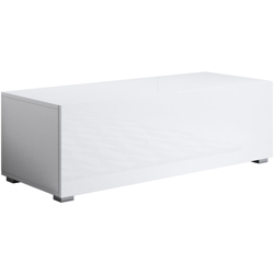 Mobile TV modello Luke H1 (100x32cm) colore bianco con piedini standard - Bianco características