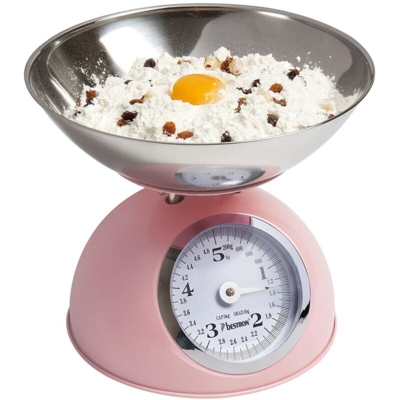 Retro Design Cucine Libra Lavabile in lavastoviglie fino a 5kg rosa DKW700SD - Bestron