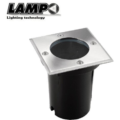 FARO CARRABILE QUADRATO IP65 GU10 230V - Lampo
