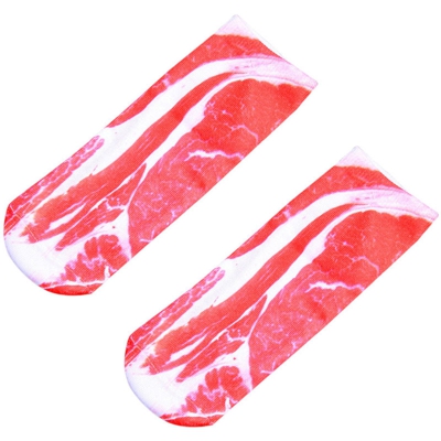 1 paio calzini 3D di maiale Stampato Calze modello per uomini e donne