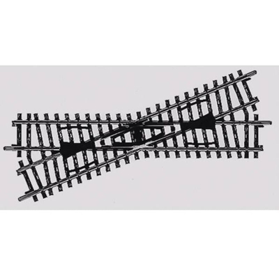 2259 H0 K (senza massicciata) Incrocio 168.9 mm 22.5 ° - Märklin