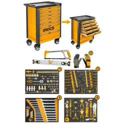 Carrello Portattrezzi Da 162Pz - Htcs271621 Ingco precio