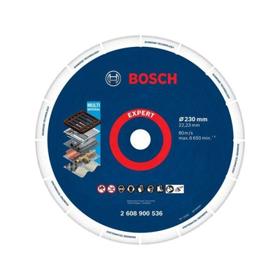 Bosch Mola per metallo diamantata 230x22,23 mm - 2608900536