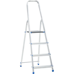 Scala in Alluminio con 4 Gradini 150 kg - Youthup características