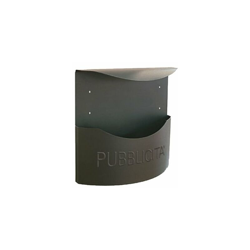 Cassetta portapubblicità in lamiera zincata Alubox - Mod. Marsupio precio