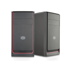 MasterBox E300L Mini Tower Nero, Rosso - Cooler Master en oferta