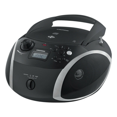 GRB 3000 BT Digitale 3 W Nero, Argento - Grundig