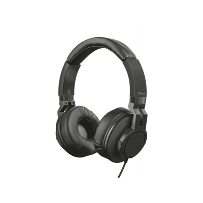 21707 cuffia e auricolare Passanuca Nero - Trust