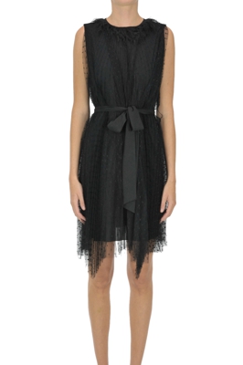 Plumetis tulle dress