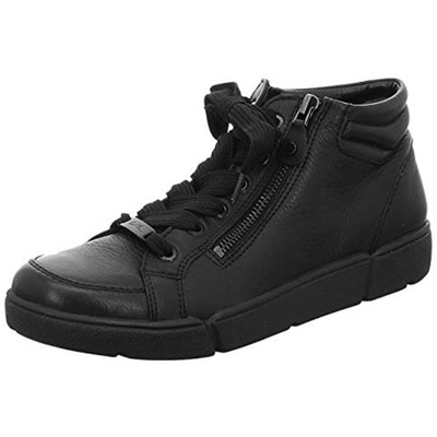 Roma 1214435, Sneaker Un Collo Alto Donna Nero 01, 39 Ue