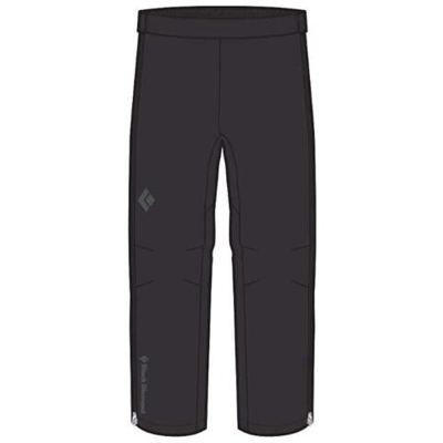 Pantaloni Black Diamond Stormline Stretch Full Zip Rain Pants Abbigliamento Uomo Xs