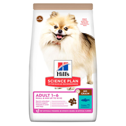 Hill's Science Plan Adult 1-6 No Grain Small & Mini con Tonno - Set %: 2 x 6 kg características