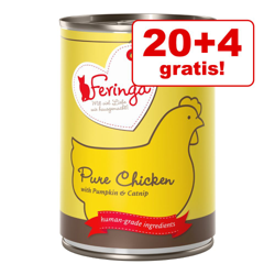 20 + 4 gratis! 24 x 410 g Feringa Menù alla carne - Anatra con Fiocchi di latte e Valeriana características