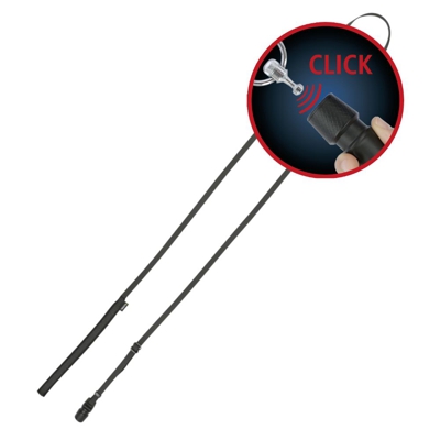 Guinzaglio GOLEYGO Flat, nero - by Kerbl - 140 - 200 cm x 20 mm largh.