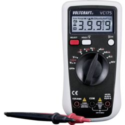 VOLTCRAFT VC175 Multimetro portatile digitale CAT III 600 V Display (Counts): 4000 en oferta