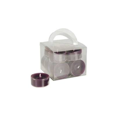 Lumini scaldavivande Ø 38 mm 12 pezzi lilla