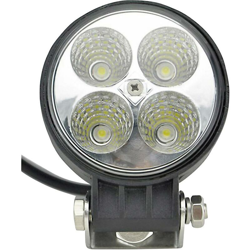 Faro da lavoro 12 V, 24 V 12 W 95524 Illuminazione da vicino (Ø x A) 84 mm x 111 mm 600 lm 6000 K - Secorüt características
