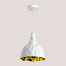 Lampada Dome Bianco Metallo - Sklum en oferta