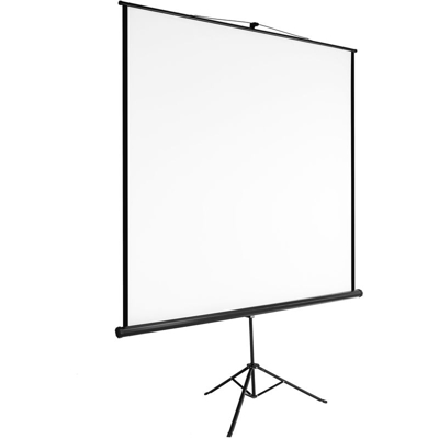 Schermo a treppiede - schermo proiezione treppiede, treppiedi, telo proiettore treppiedi - 203 x 203 cm