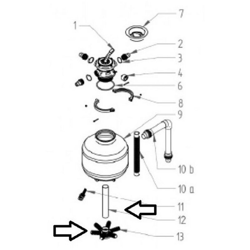 Diffusore completo con tubo SF15 - SF25 características