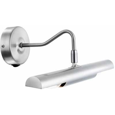 Etc-shop - Lampada LED 6 Watt Lampada da parete a parete Illuminazione Living Pictures nichel Lampada