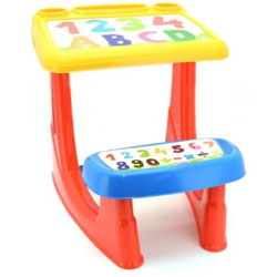 Banco Scuola con Panca per Colorare Disegnare Scrivere Tavolo Didattico Bambini características