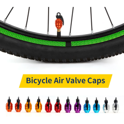 Copertura protettiva per valvola per bicicletta, rossa, 2 pezzi características