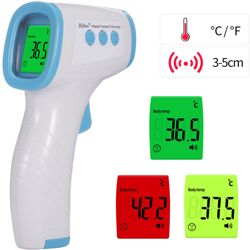 Asupermall - Senza contatto infrarosso termometro puo misurare il corpo / oggetto en oferta