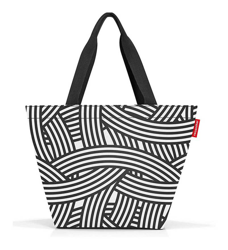 BORSA SHOPPER M ZEBRA 51X30.5X26 CM SHOPPING IDEE REGALO - Reisenthel en oferta