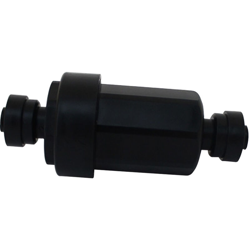 Asupermall - Dispositivo di spruzzatura da giardino nero HG-1 rubinetto da giardino microfiltro rimovibile in rete metallica in acciaio inossidabile precio