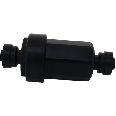 Asupermall - Dispositivo di spruzzatura da giardino nero HG-1 rubinetto da giardino microfiltro rimovibile in rete metallica in acciaio inossidabile