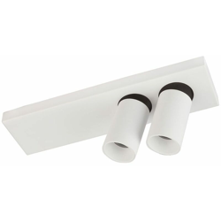 Globo - Plafoniera LED LUWIN I bianco 2 faretti mobili 22 watt 2x LED á 11W incl. precio