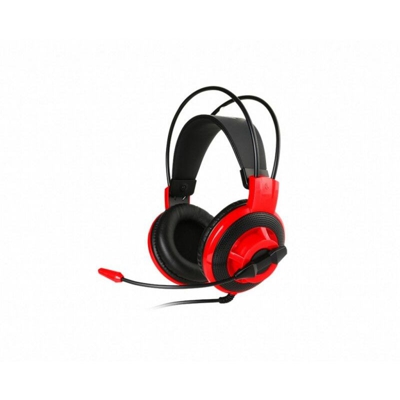DS501 Cuffia Padiglione auricolare Nero, Rosso - MSI