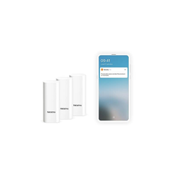 Sensori Intelligenti per Porte e Finestre wireless, monopezzo, confezione da 3, rilevamento di vibrazione, DTG-IT - Netatmo precio