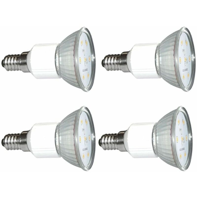 Etc-shop - Set di 4 bianco lampadina caldo 3W SMD LED con E14 base di ESTO