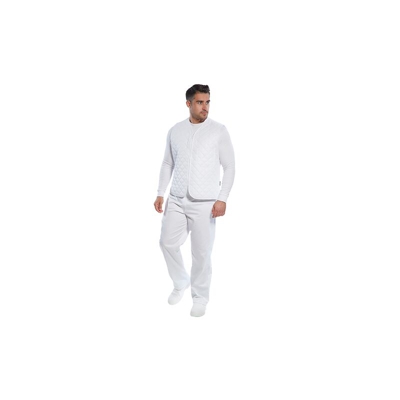 Portwest - Bodywarmer per Industria alimentare | XL - White - NEUTRO (SENZA PERSONALIZZAZIONE) - white