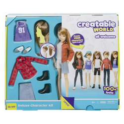 Bambola Deluxe Capelli Ramati Lisci Creatable World GGG53 - Mattel características