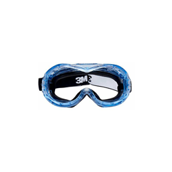 ? Fahrenheit? Occhiali a mascherina, ventilazione indiretta + bordo in spugna, lente trasparente in PC (DX), banda in nylon 71360-00014M - 3M en oferta