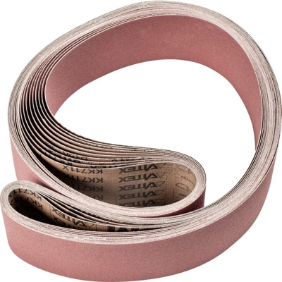 BA 75/2000 X A 120 45005712 Carta abrasiva a nastro Grana 120 (L x L) 2000 mm x 75 mm 10 pz. - Pferd