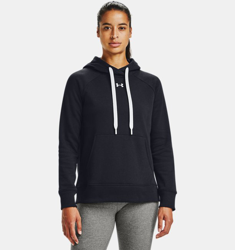 Felpa con cappuccio UA Rival Fleece HB da donna precio