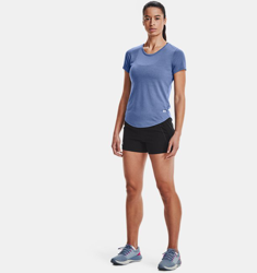 Maglia a manica corta UA Streaker Run da donna en oferta