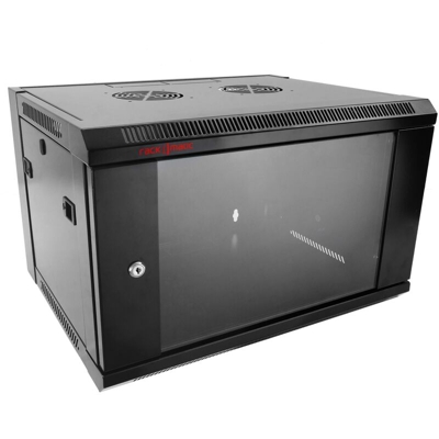 Armadio Rack Da Muro 19'' 6u 570x600x390mm Parete Sohorack Smontato Diy De Rackmatic