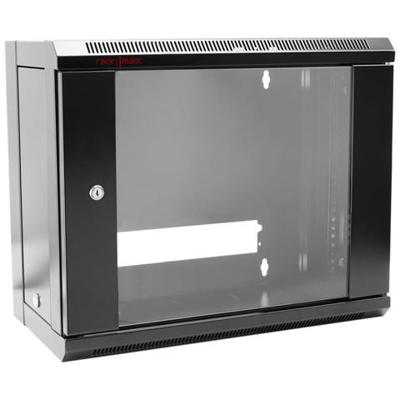 Armadio Rack Da Muro 19' 6u 570x300x390mm Parete Sohorack Smontato Diy De Rackmatic