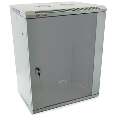 Armadio Rack Da Muro 19'''' 15u 600x450x770mm Parete Bianco Sohorack De Rackmatic