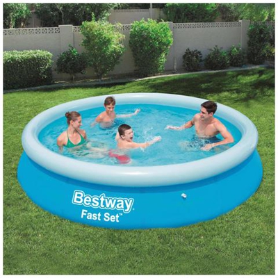 Piscina Gonfiabile Rotonda Fast Set 366x76 Cm 57273