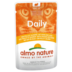 Almo Nature Daily 6 x 70 g - Anatra e Pollo precio